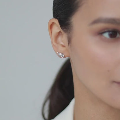 Stud earrings Rustle