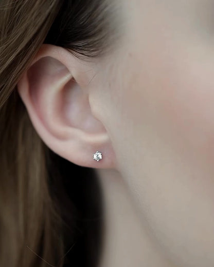 Piercing with cubic zirconia