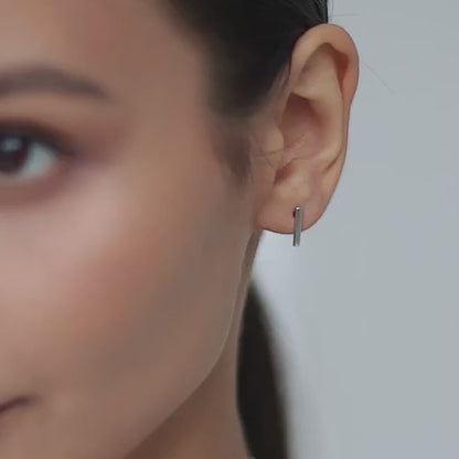 Earrings Stripes without stones