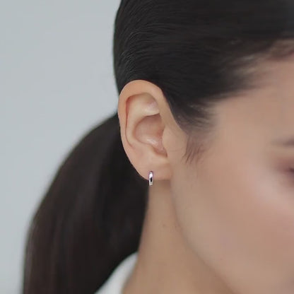 Huggies-earring 8 mm