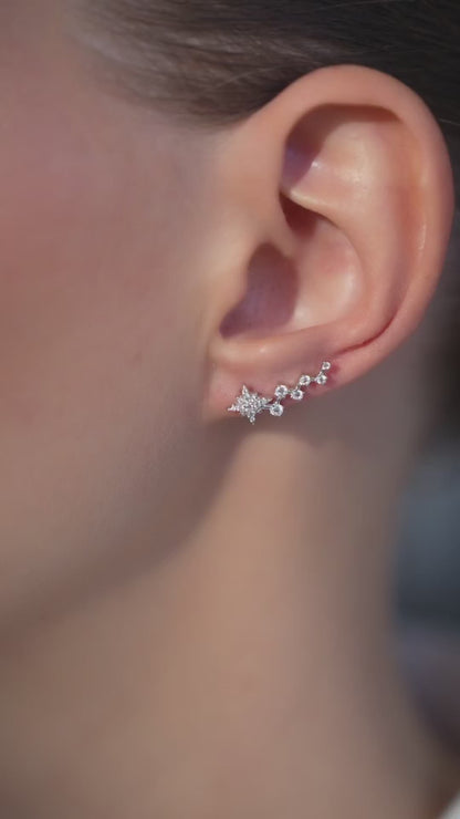 Earcuffs Polar stars