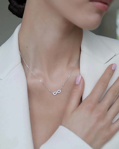 Necklace Infinity 37 cm