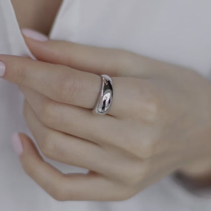 Volumetric blown ring