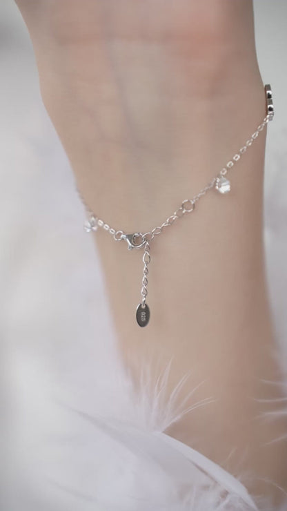 Triple Lacy Clover Bracelet