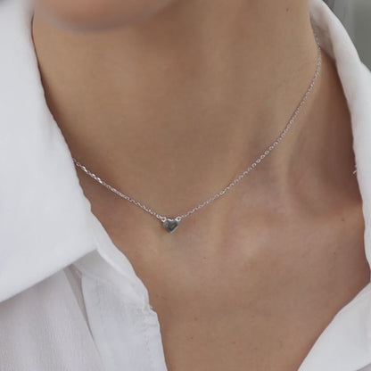 Necklace with mini heart