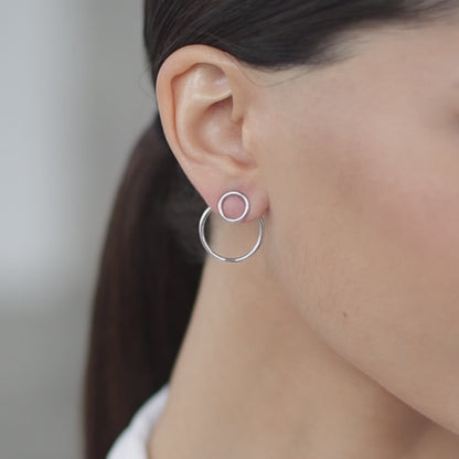 Earrings-jackets Molecules