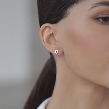 Stud Earrings Stars