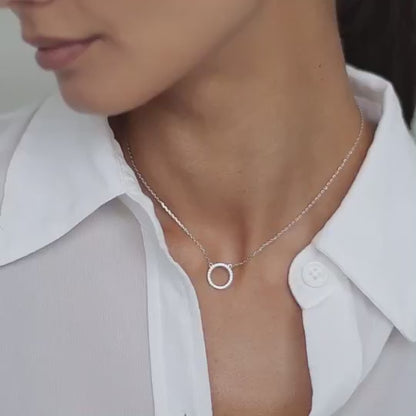 Necklace Circle 10 mm (37cm)