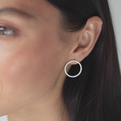Earrings Big circles