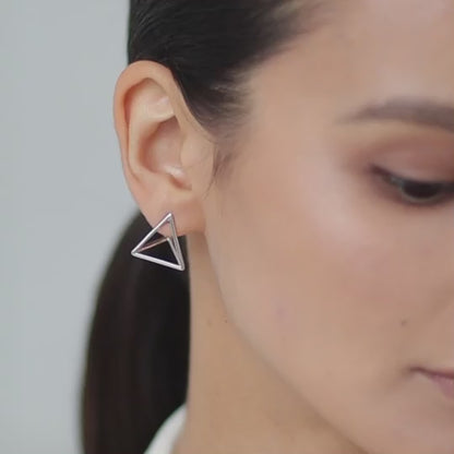 Earrings Triangles