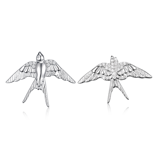 Swallows Stud Earrings