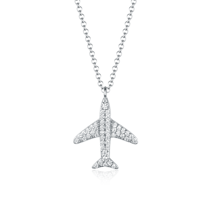 Necklace Plane with stones