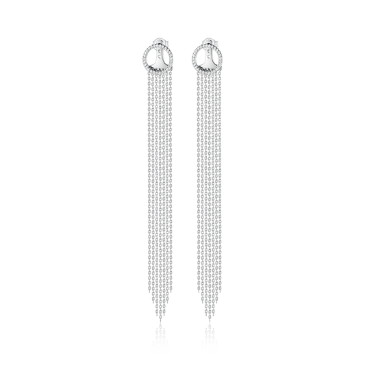 Earrings-jackets Meteor