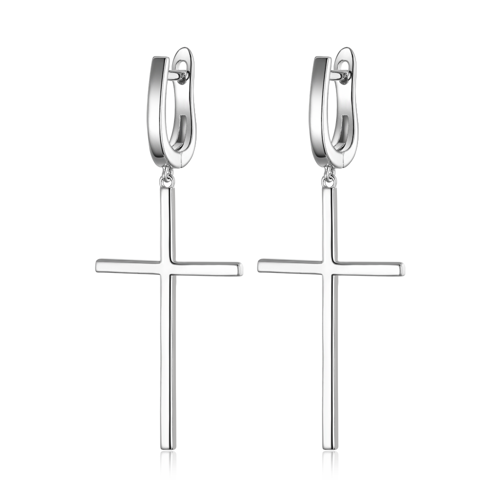 Large Crosses earrings without stones