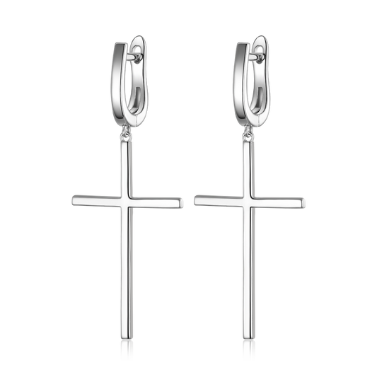 Large Crosses earrings without stones