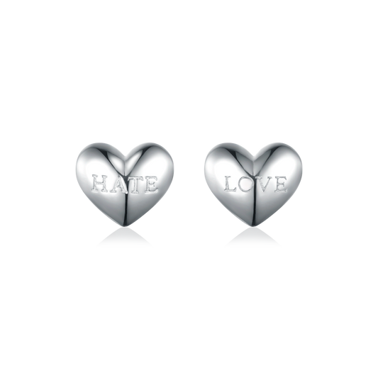 Earrings Love and Hate